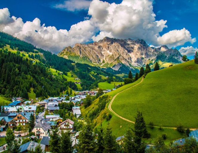 View from property 4, Apartment With Terrace and spa Access, Zell am See