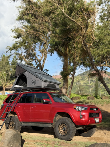 Property grounds 3, 2022 Red 4Runner, Kauai