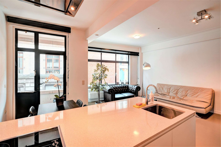 Private kitchen 3, 2-bedroom Apartment for 9 in Antwerp, Antwerpen
