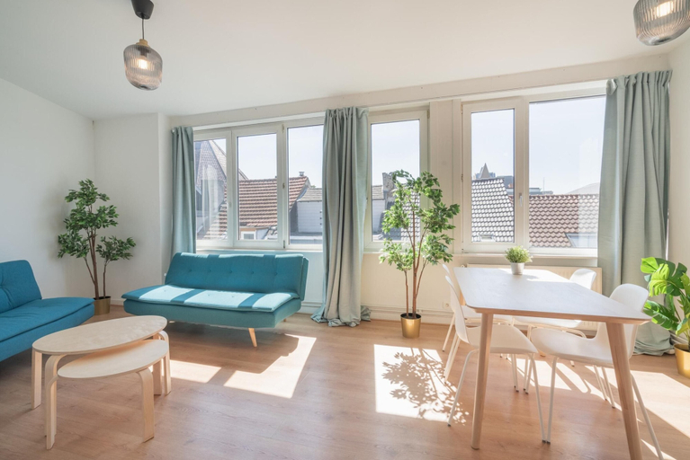 Living room 4, Large Antwerp City Center Apartments2bbkwi-fi, Antwerpen