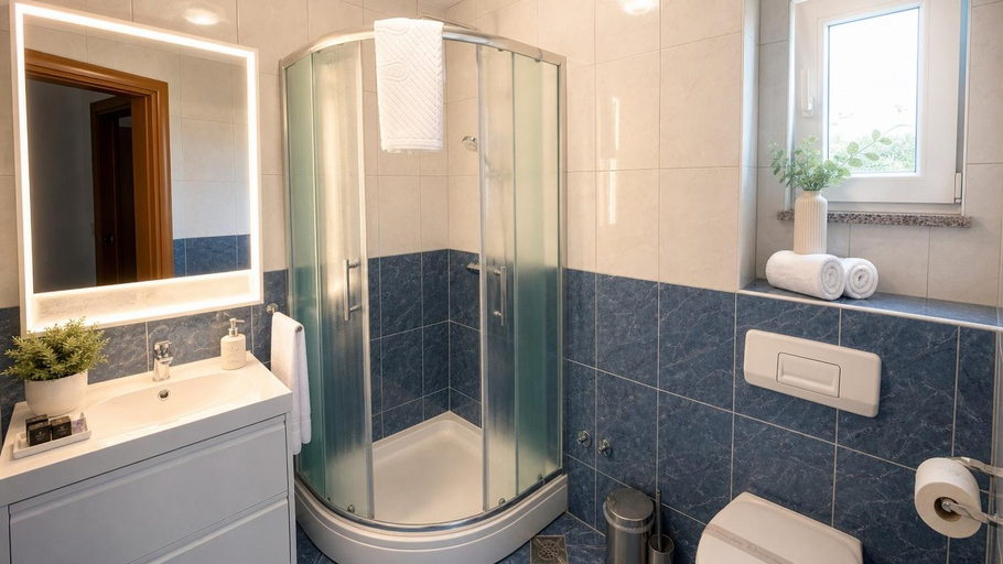 Bathroom, Apartments Stina & Villa Ina, Seget
