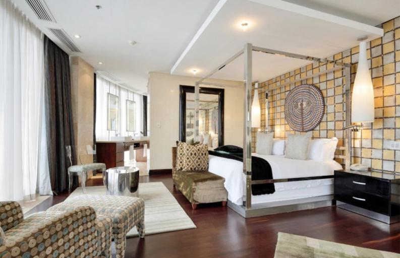 Bedroom 3, The Michelangelo Towers, City of Johannesburg
