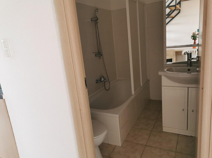 Bathroom 5, Family Duplex With Terrace in Corsica, Haute-Corse