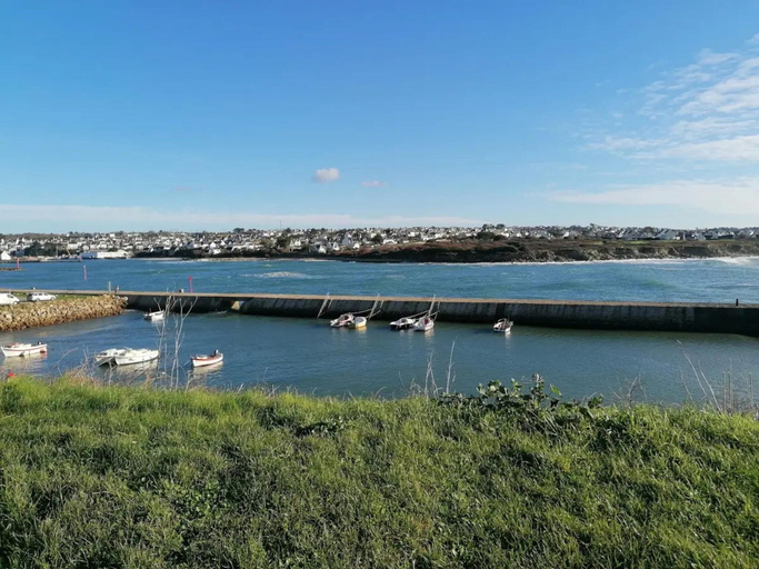 View from property 3, Accessible Cottage for 4 in Audierne, Finistère