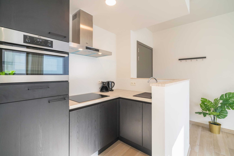 Private kitchen 4, City Hideaway With Terrace in Antwerp, Antwerpen