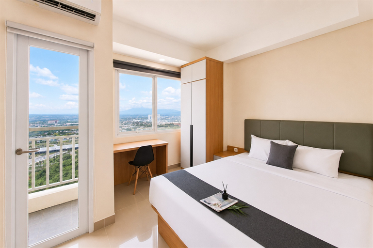 Bedroom 2, Simple Look Studio Apartment at B Residence By Travelio, Tangerang Selatan