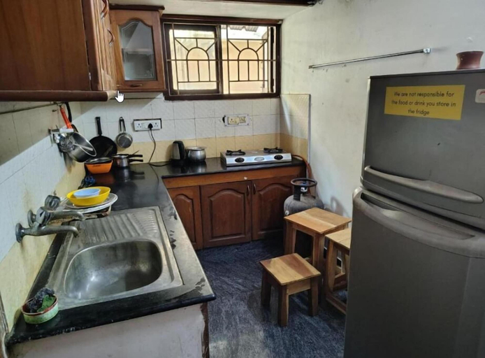 Shared kitchen facilities, The Sheltor, Chennai