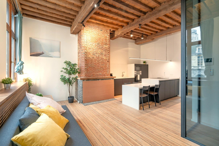 Private kitchen 4, Stylish Duplex for 6 in Antwerp, Antwerpen
