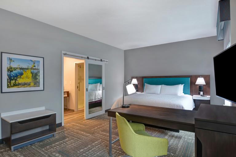 Bedroom 3, Hampton Inn & Suites Tampa Riverview Brandon, Hillsborough