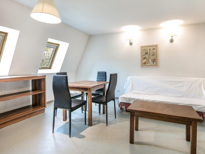 Living room, Attic apartment with Alpine charm, Isère