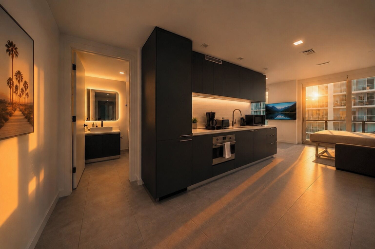 Interior 4, Palm Bay View Suites, Miami-Dade