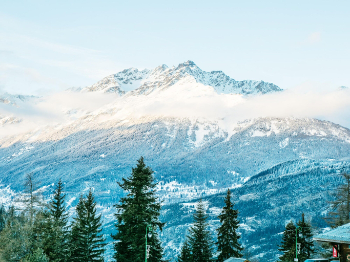 View from property, 6-person apartment in Modane, Savoie