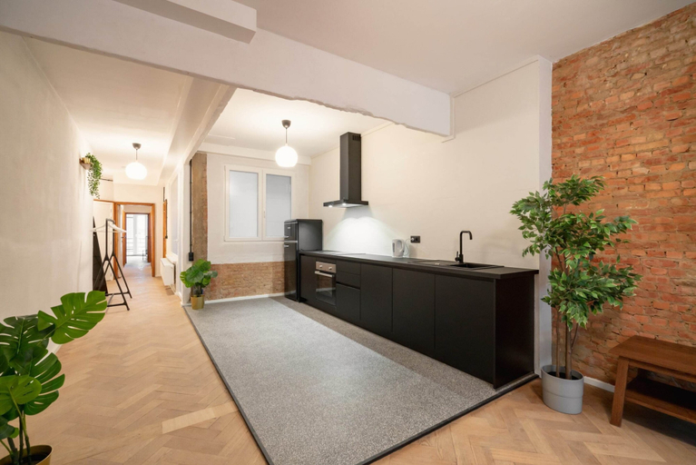 Private kitchen 3, 2BR Apartment - Central Station Area, Antwerpen