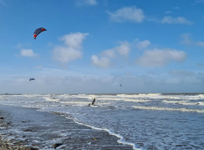 View from property 5, Beautiful Seaview Apartment for 4, West-Vlaanderen