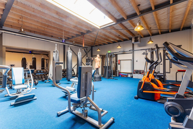 Fitness facility 5, Serene Waterfront Escape With Sauna, Tholen