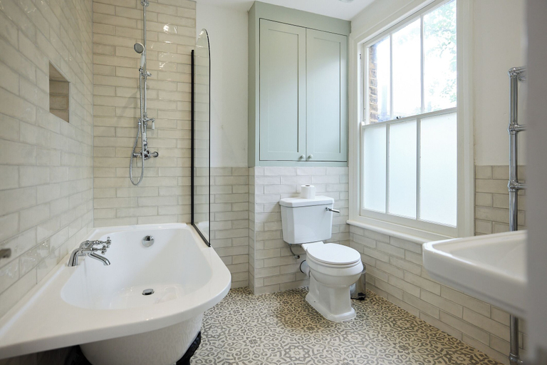 Bathroom 4, The Courtyard & Eaves House, London