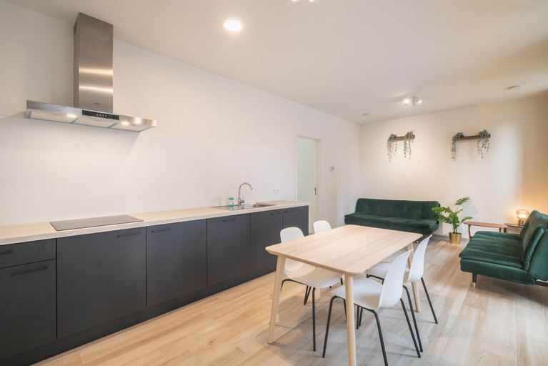 Private kitchen 1, Urban Chic Apartment with Terrace, Antwerpen