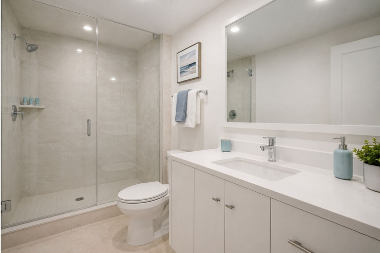 Bathroom, The Modern Maple Hotels, Toronto