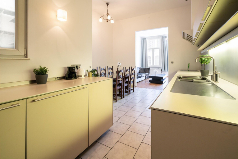 Private kitchen 2, 3 Bedroom Cosy Apartment, Antwerpen