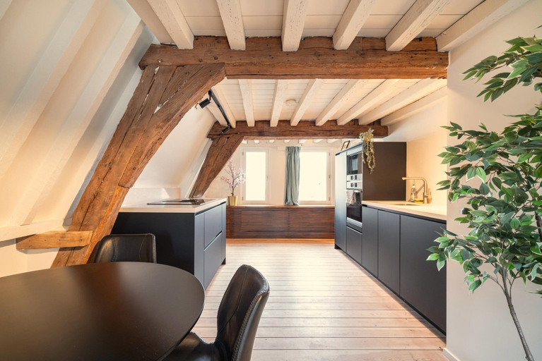 Private kitchen 4, Loft-style Duplex at Hendrik Square, Antwerpen