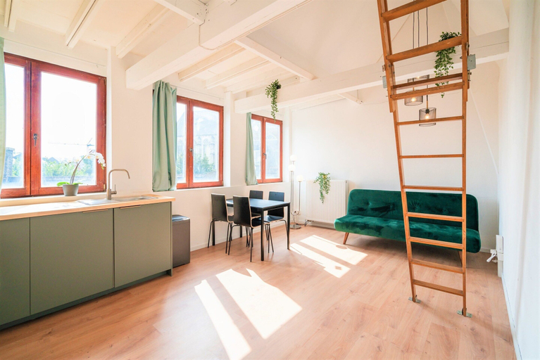 Private kitchen 2, Saint Pauls Apartment for 12 guests, Antwerpen