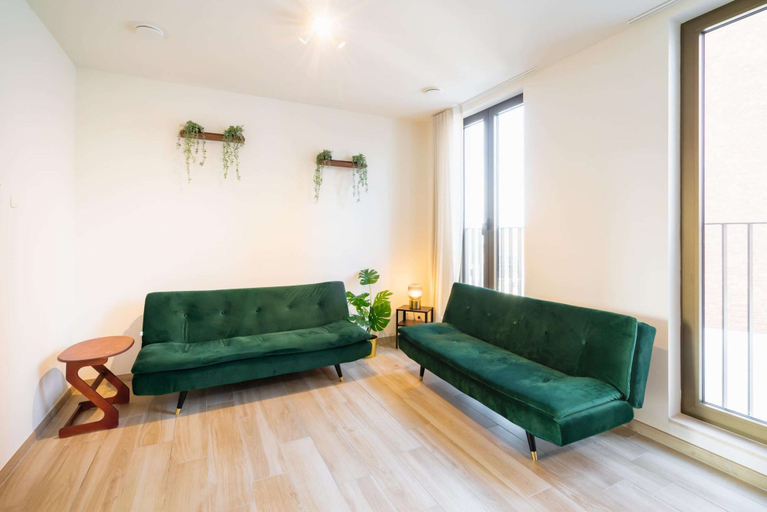 Living room 4, Urban Chic Apartment with Terrace, Antwerpen