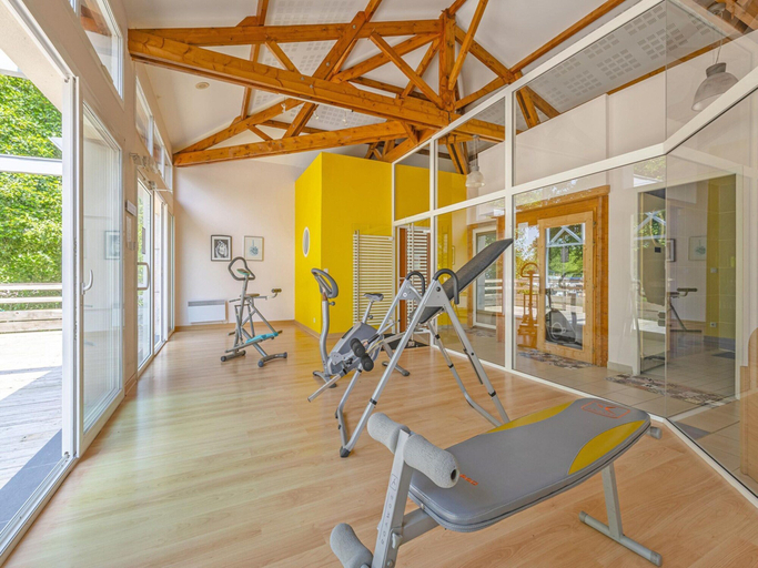 Fitness facility, Riverside Cottage for 4-guests, Lot-et-Garonne