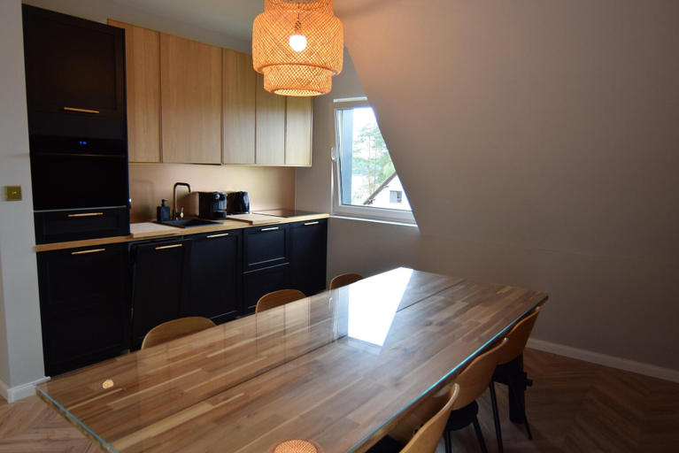 Private kitchen 5, Comfortable Apartment With a Private Sauna, Kartuzy