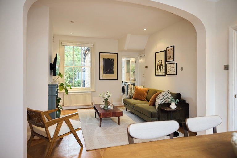 Living area 3, The Courtyard & Eaves House, London
