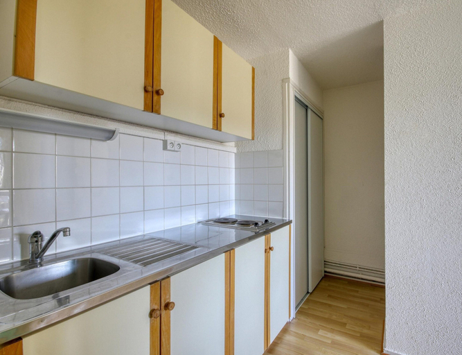 Private kitchen 2, Lake View Miremont Apartment for 5, Puy-de-Dôme
