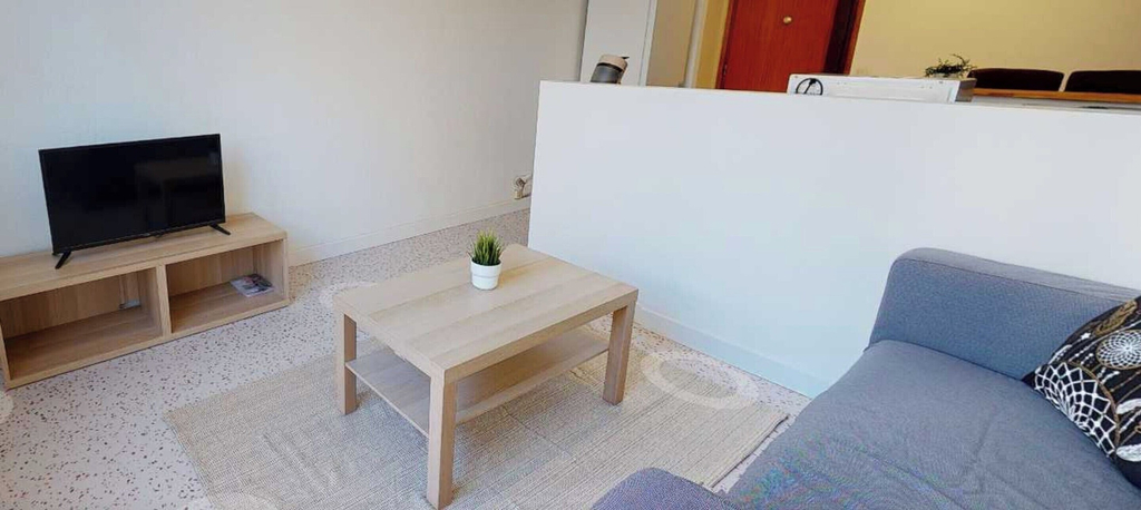 Living area 4, Private Room in a Shared Flat - Lyon 8 e, Rhône