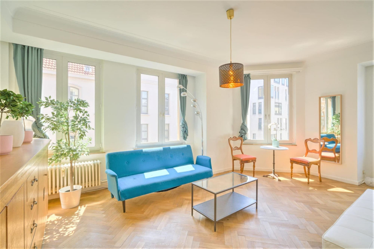 Living room 5, 1-bedroom Lodge in Antwerp Centre, Antwerpen