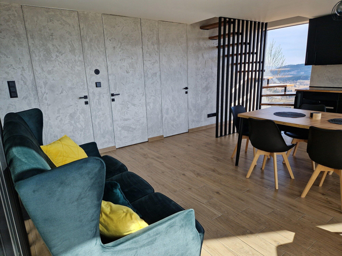 Living room 2, House With a Garden and a View of the Mountains, Sucha
