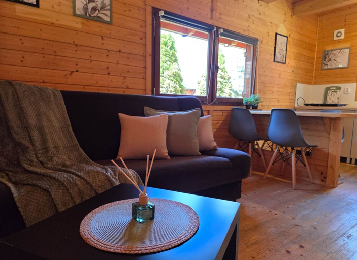 Living room 3, Holiday Homes With Terraces, by the Lake, Lubań
