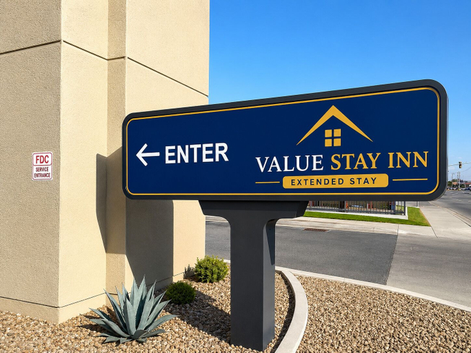 Exterior & Views 1, Value Stay Inn Extended Stay Bakersfield, Kern