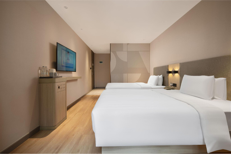 Bedroom, Hanting Hotel Chongqing Yangjia Ping Metro Station, Chongqing