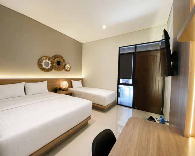 Bedroom 3, Hotel Malabar, Pangandaran