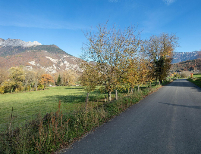 View from property 4, Studio for 4 in Giez With Pool, Haute-Savoie