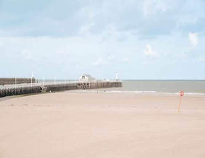 View from property 3, Blankenberge Apartment With Seaview, West-Vlaanderen