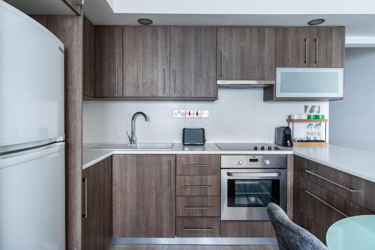 Private kitchen 3, Seaview Penthouse Studio in Limassol