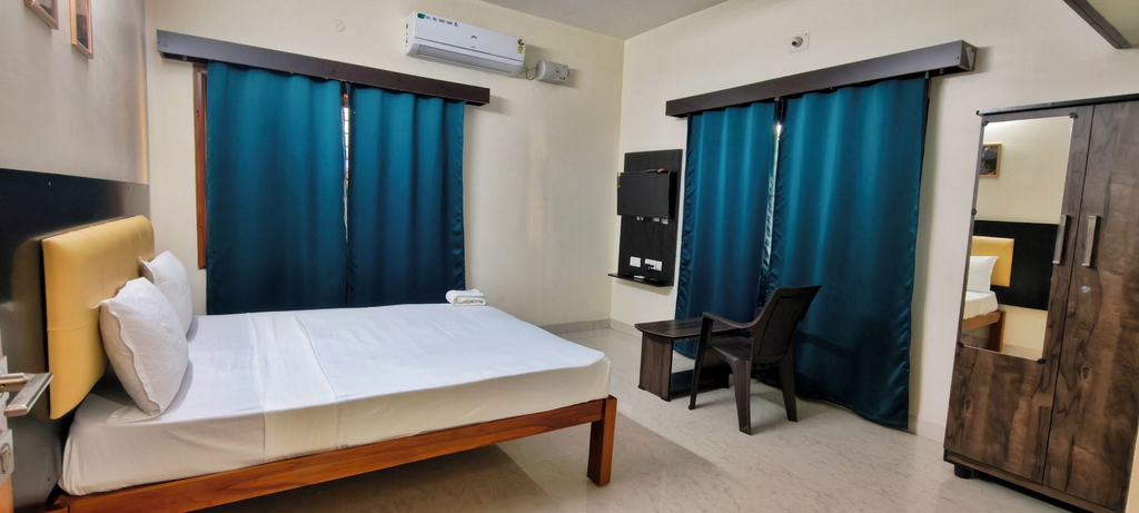 Room 3, RJ Residency Srirangam, Tiruchirappalli