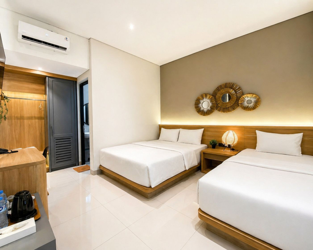 Bedroom 2, Hotel Malabar, Pangandaran