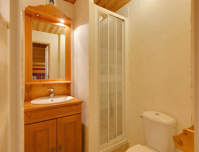 Bathroom 5, Duplex Stay for 3 With Ski Access, Isère