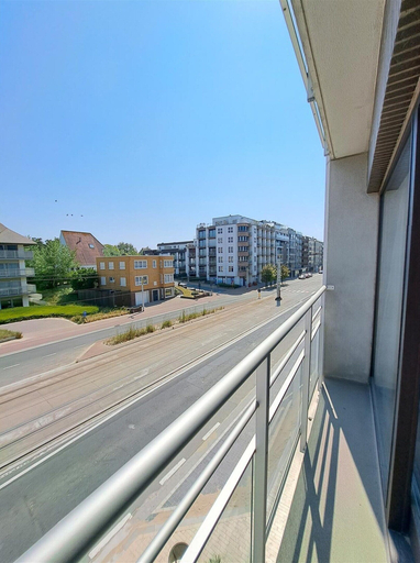 Balcony, Central Coastal Apartment for 4, West-Vlaanderen