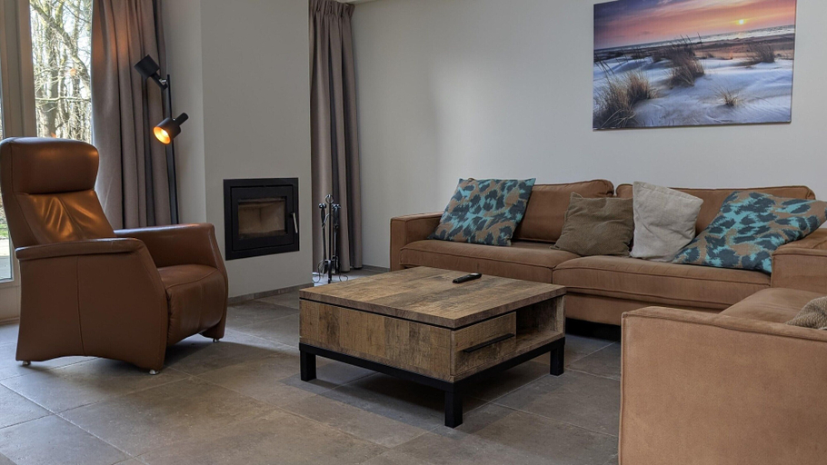 Living room 4, Landal holiday park, Kijkduin Park, cottage 151, Den Haag