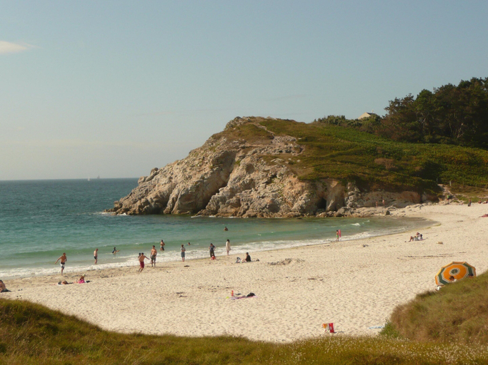 View from property 5, Coastal Garden Retreat Near Sandy Beach, Finistère