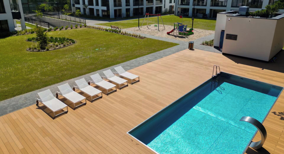 Pool, Baltic Studio Łukęcin by StayFirst, Kamień