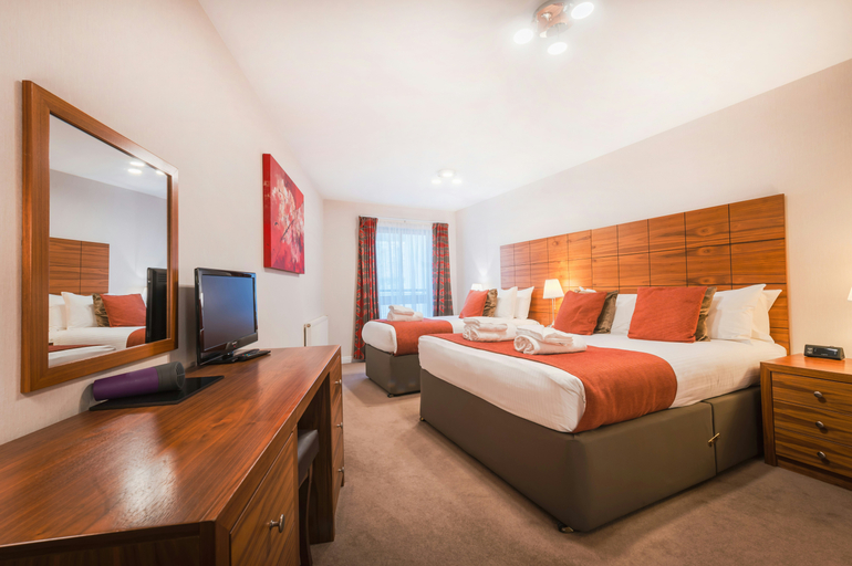Bedroom 2, The Knight Residence by Mansley, Edinburgh