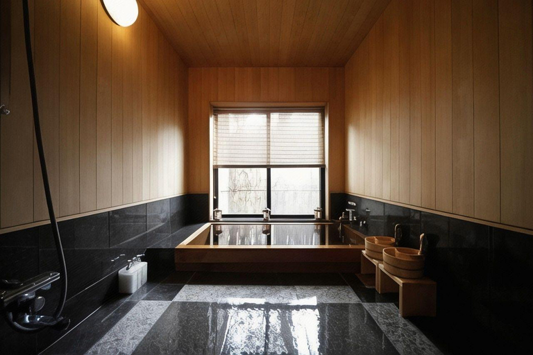 Bathroom 3, Auberge Suzukane, Kōriyama