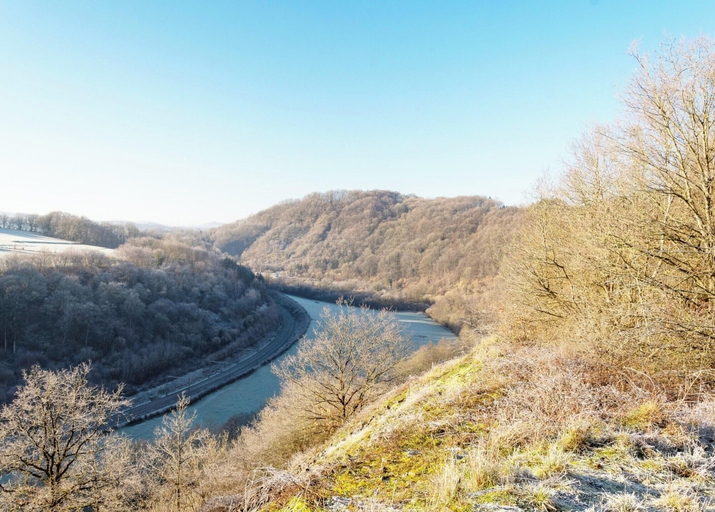 View from property 2, Apres la Rando: Ardennes Family Nature Cottage for 6, Liège